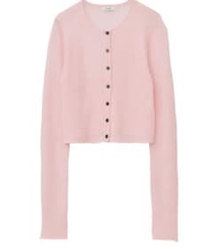 CLANE SHEER ROLLED EDGE KNIT CARDIGAN - メルカリ