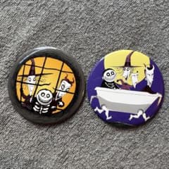 美品】ナイトメア・ビフォア・クリスマス 缶バッジ - メルカリ