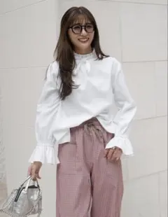 2026年最新】ohga リボン ブラウスの人気アイテム - メルカリ