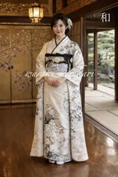 2026年最新】振袖フルセット○白の人気アイテム - メルカリ