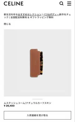 2026年最新】CELINE ヘアブラシ・コームの人気アイテム - メルカリ