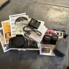 2026年最新】EOS Kiss X2 ﾀﾞﾌﾞﾙｽﾞｰﾑｷｯﾄの人気アイテム - メルカリ
