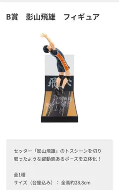 2026年最新】影山飛雄 フィギュア b賞の人気アイテム - メルカリ