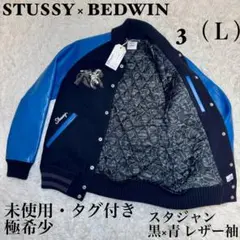 2026年最新】stussy スタジャン 青の人気アイテム - メルカリ