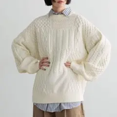 2026年最新】フィッシャーマンケーブルニットの人気アイテム - メルカリ