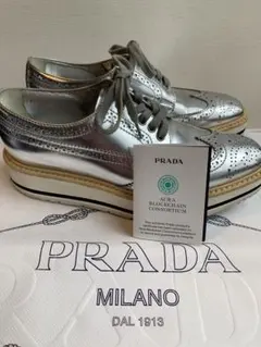 2026年最新】PRADA ウイングチップの人気アイテム - メルカリ