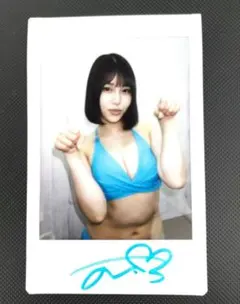 唯井まひろ サイン入りチェキ - メルカリ