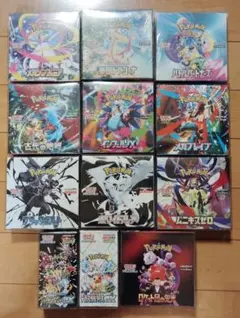 ポケカ テラスタルフェス5箱、MEGAドリーム5箱新品未開封シュリンク