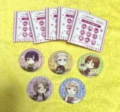 学園ヘタリア スクエア Can Badge 学生風 ヘタリア 原作 ロ