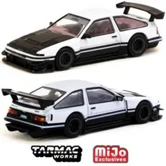 1/64 TRD 風 トヨタAE86 Levin 改 Work CR01 - メルカリ