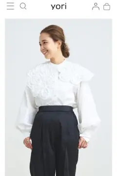 2026年最新】yori ホイップカラーブラウスの人気アイテム - メルカリ