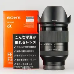 2026年最新】SONY FE 24-240mm F3.5-6.3 OSS SEL24240の人気アイテム