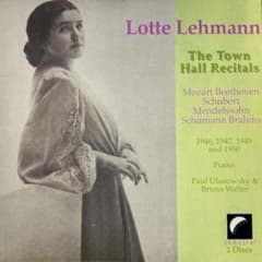 ロッテ・レーマンacoustic recordings:1914~26