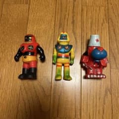 昭和ソフビ 】ロボコン ロボワル/ロボガキ/ロボイヌ