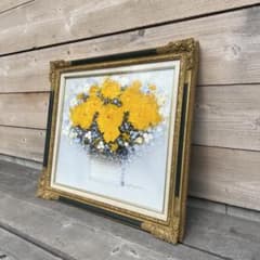 絵画『トロピカルな窓』(窓の額)ヘイ平山画