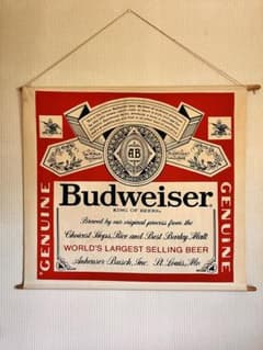 バドワイザーフラッグ133cm×180cm布非売品