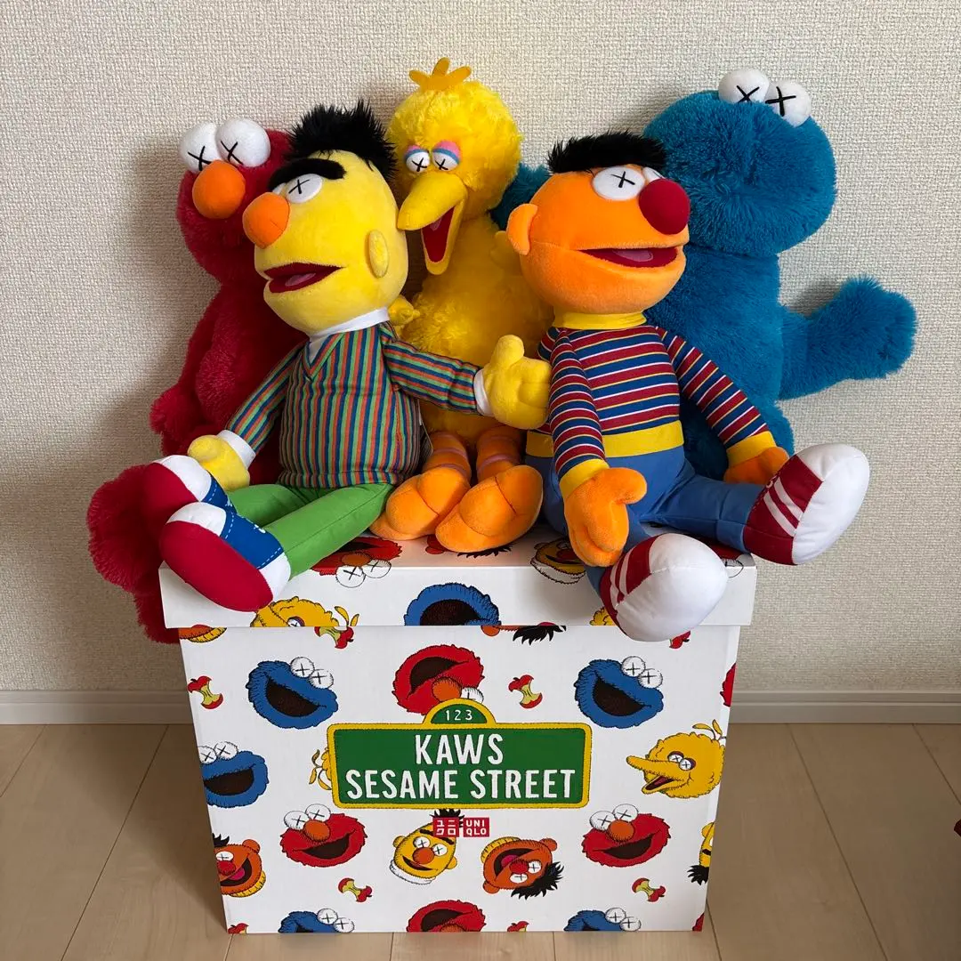 2026年最新】uniqlo x kaws x sesame street ユニクロカウズ セサミ