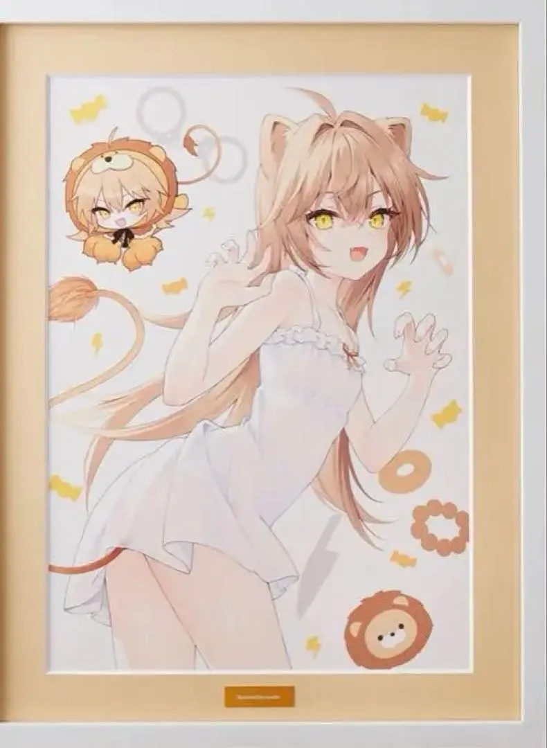 直筆サイン入り】複製原画(A2)C PLAYROOM rurudo