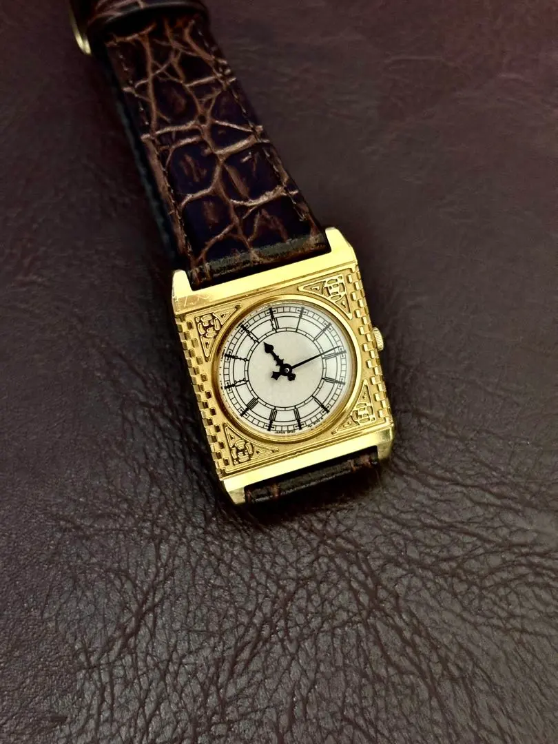 SEIKO セイコー 18KTゴールドメッキ 5P30-5500 RO