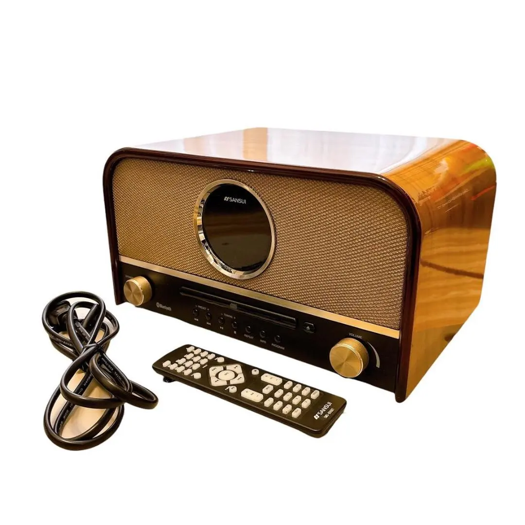 2026年最新】SANSUI CDプレーヤー Bluetooth対応 SMS-800BTの人気