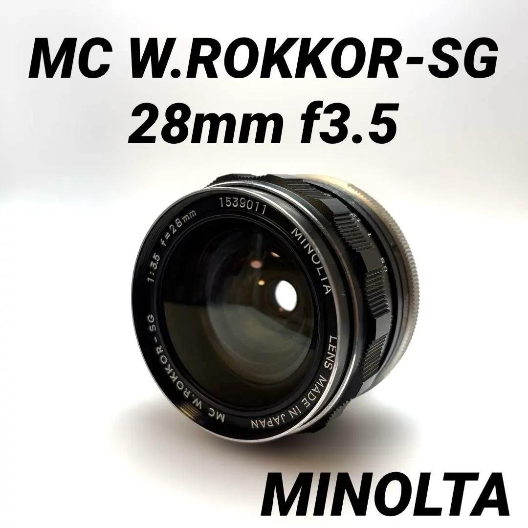 2026年最新】w.rokkor-sg 28mm 3.5の人気アイテム - メルカリ