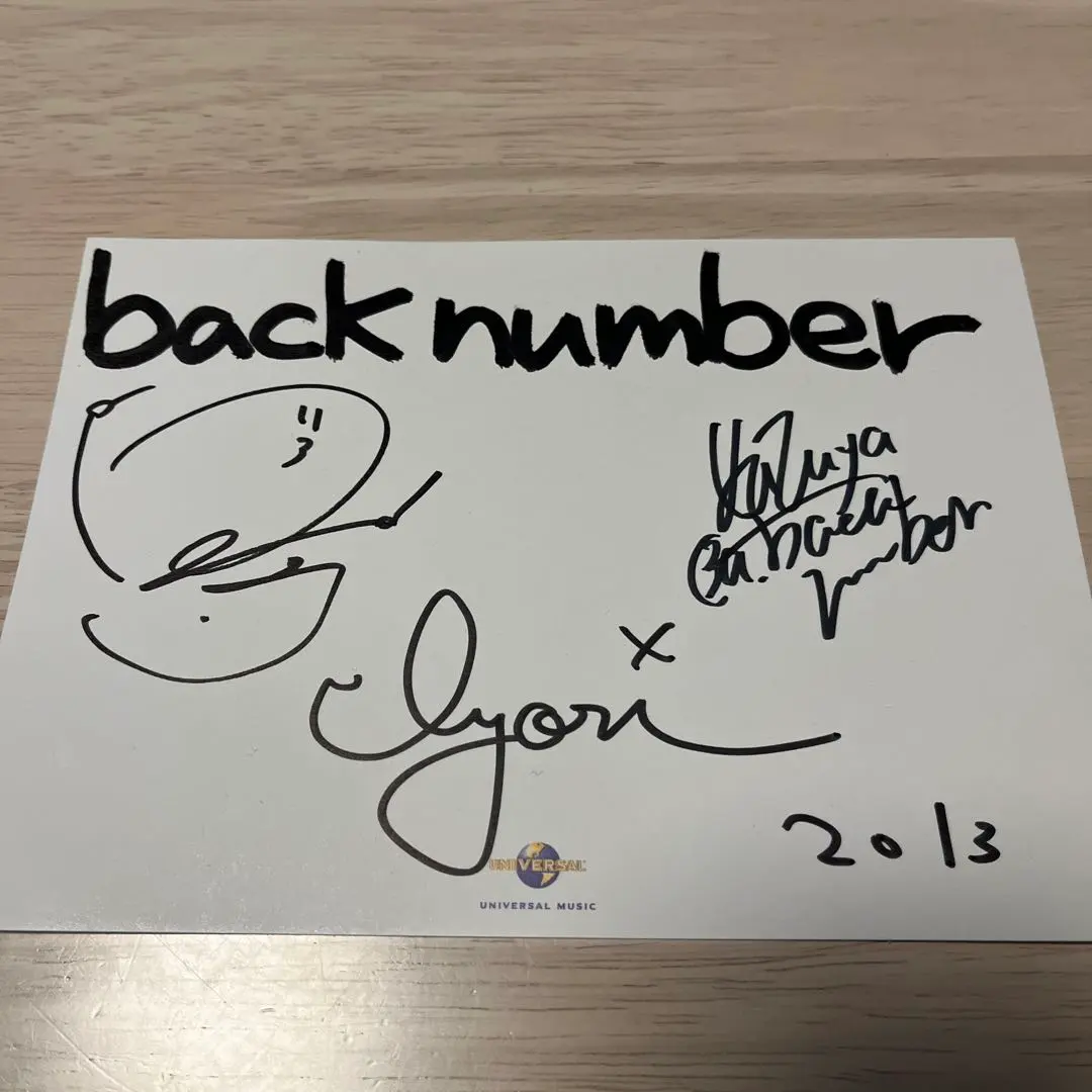 2026年最新】back number サインの人気アイテム - メルカリ