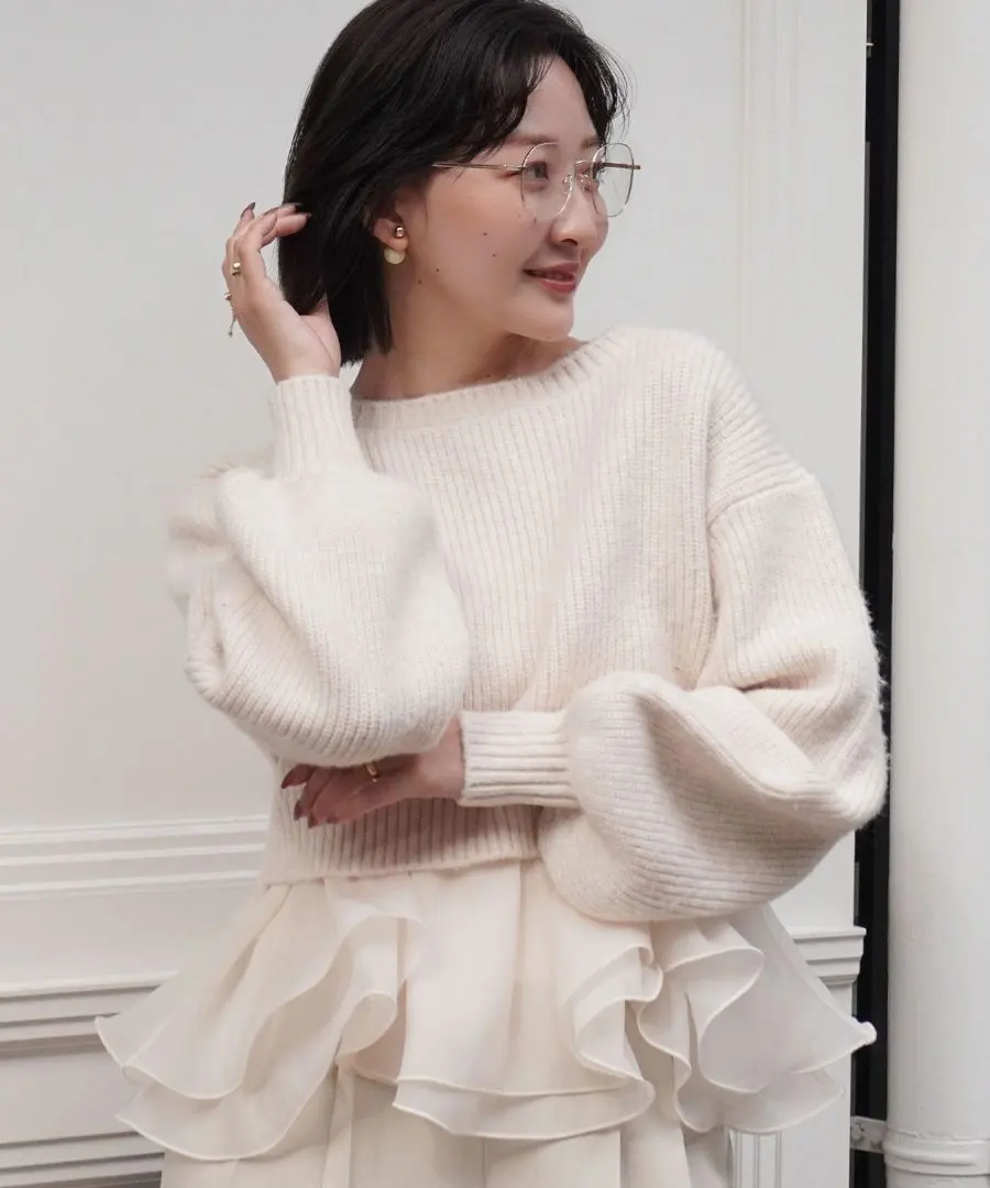 2026年最新】coco deal ペプラムブラウスレイヤードニットの人気