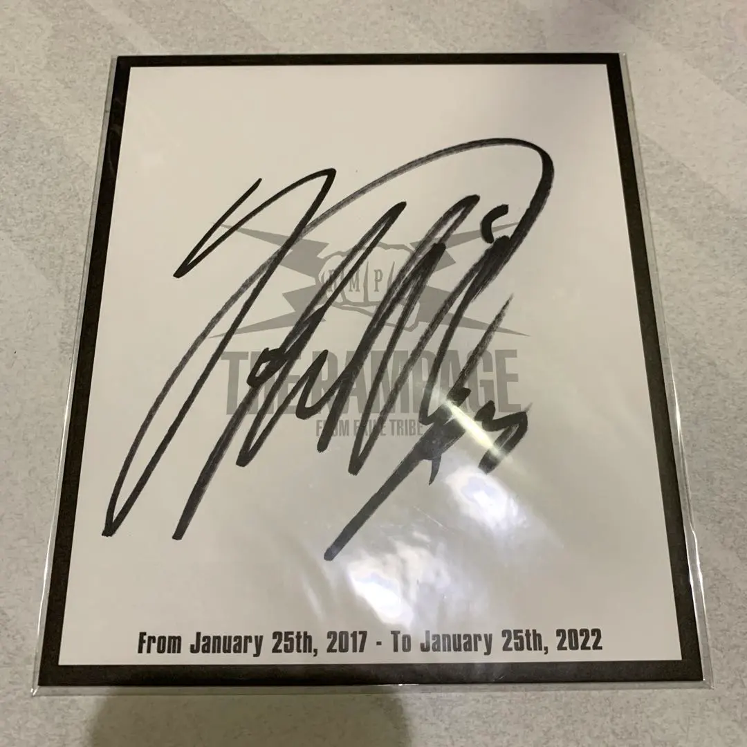 2026年最新】ランページ サイン色紙の人気アイテム - メルカリ