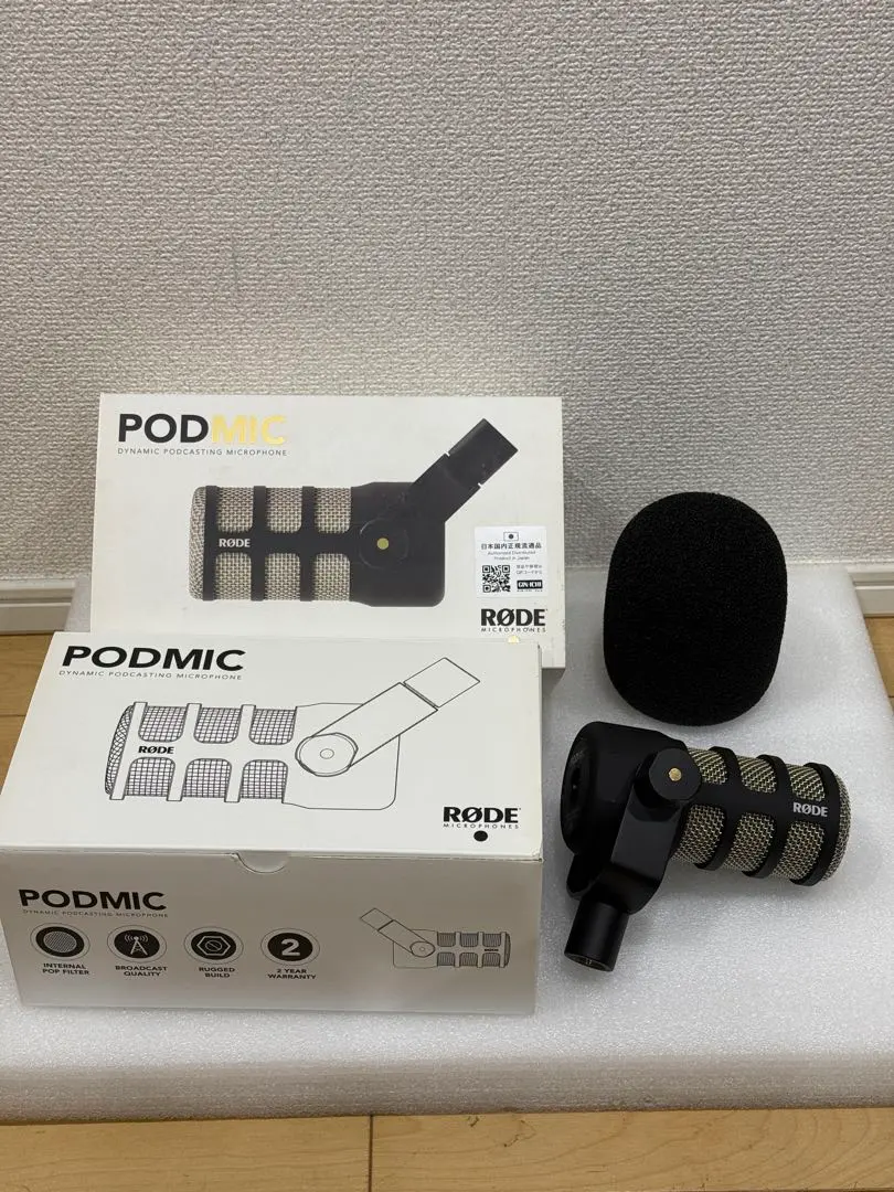 Rode PODMIC ➖ スタンド➖ケーブル