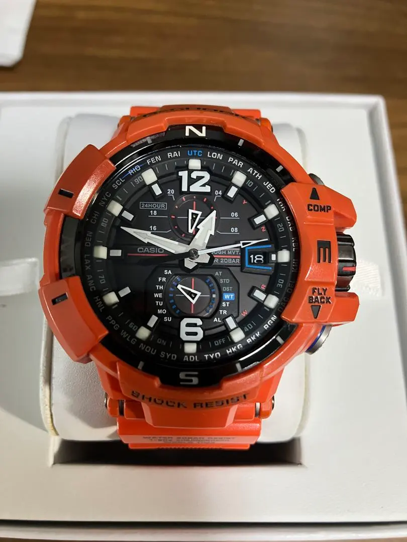 G-SHOCK GW-A1100R-4AJF スカイコックピット オレンジ