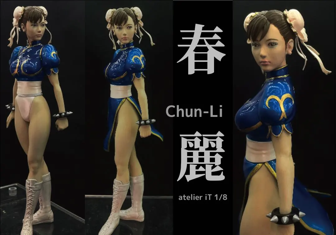 FG studio 1/3 バトルガール 春麗 チュンリー ガレージキット 春麗 1/8