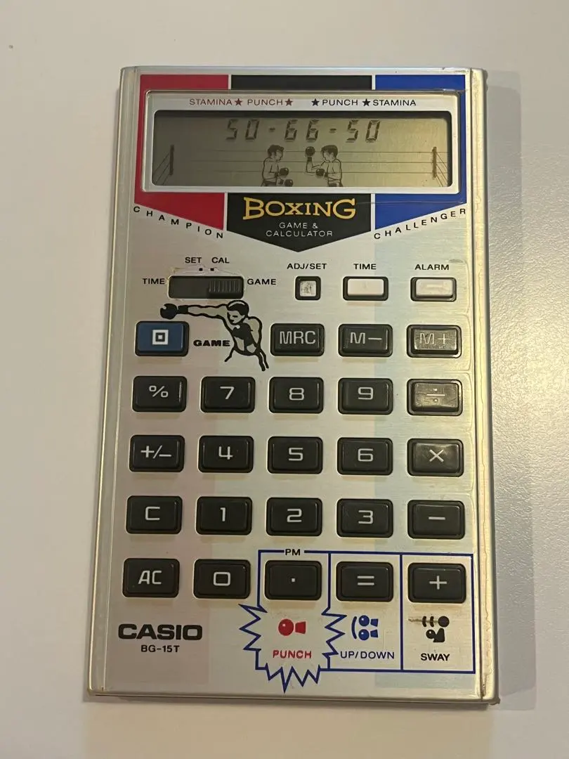 2026年最新】ゲーム ボクシング CASIO BG-15の人気アイテム - メルカリ