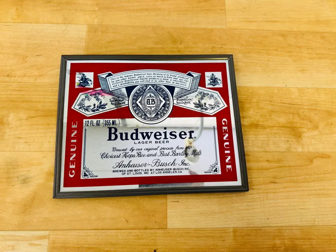 2026年最新】アンティーク パブ ミラー Budweiserの人気アイテム