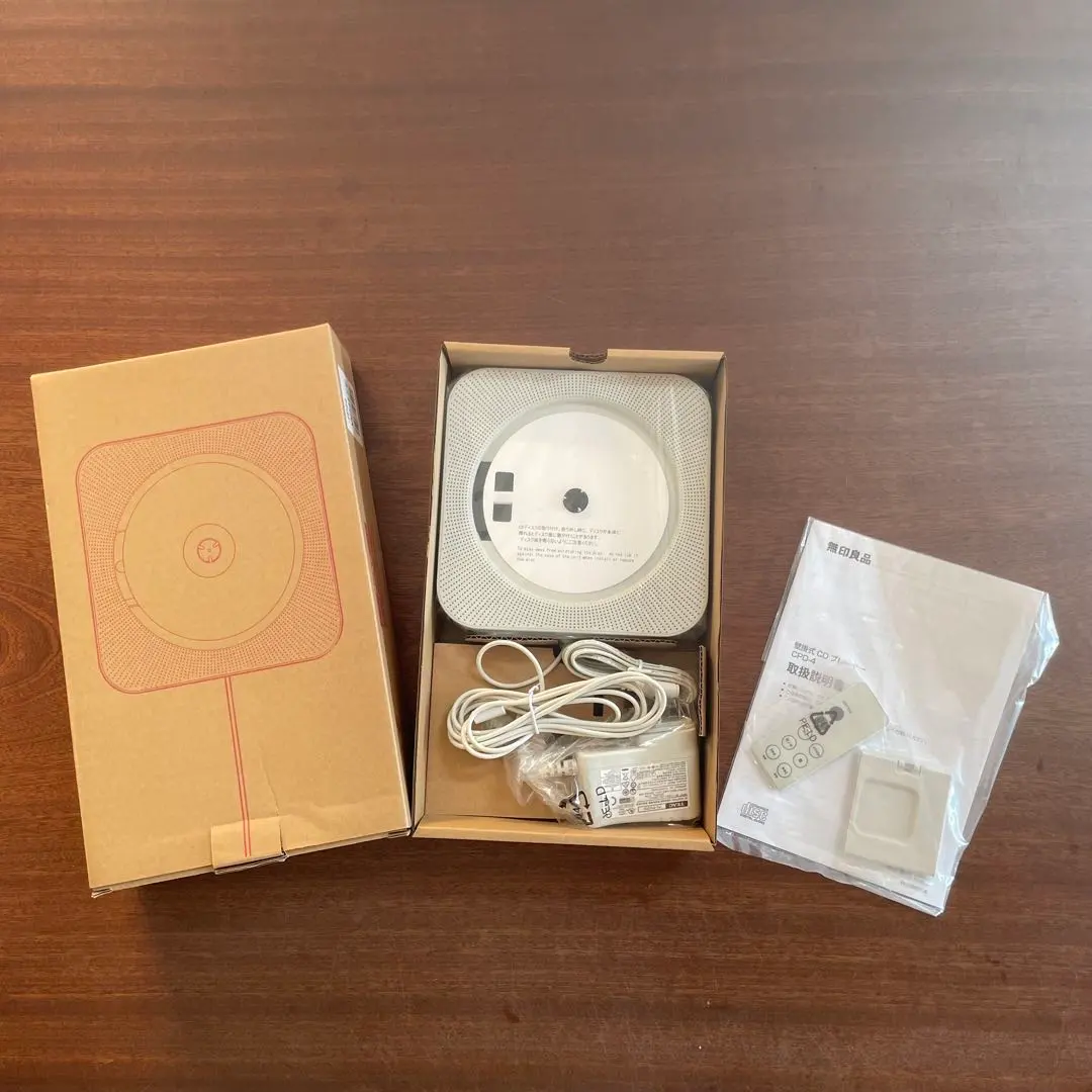 2026年最新】無印良品 壁掛式cdプレーヤー cpd－4（中古品）の人気