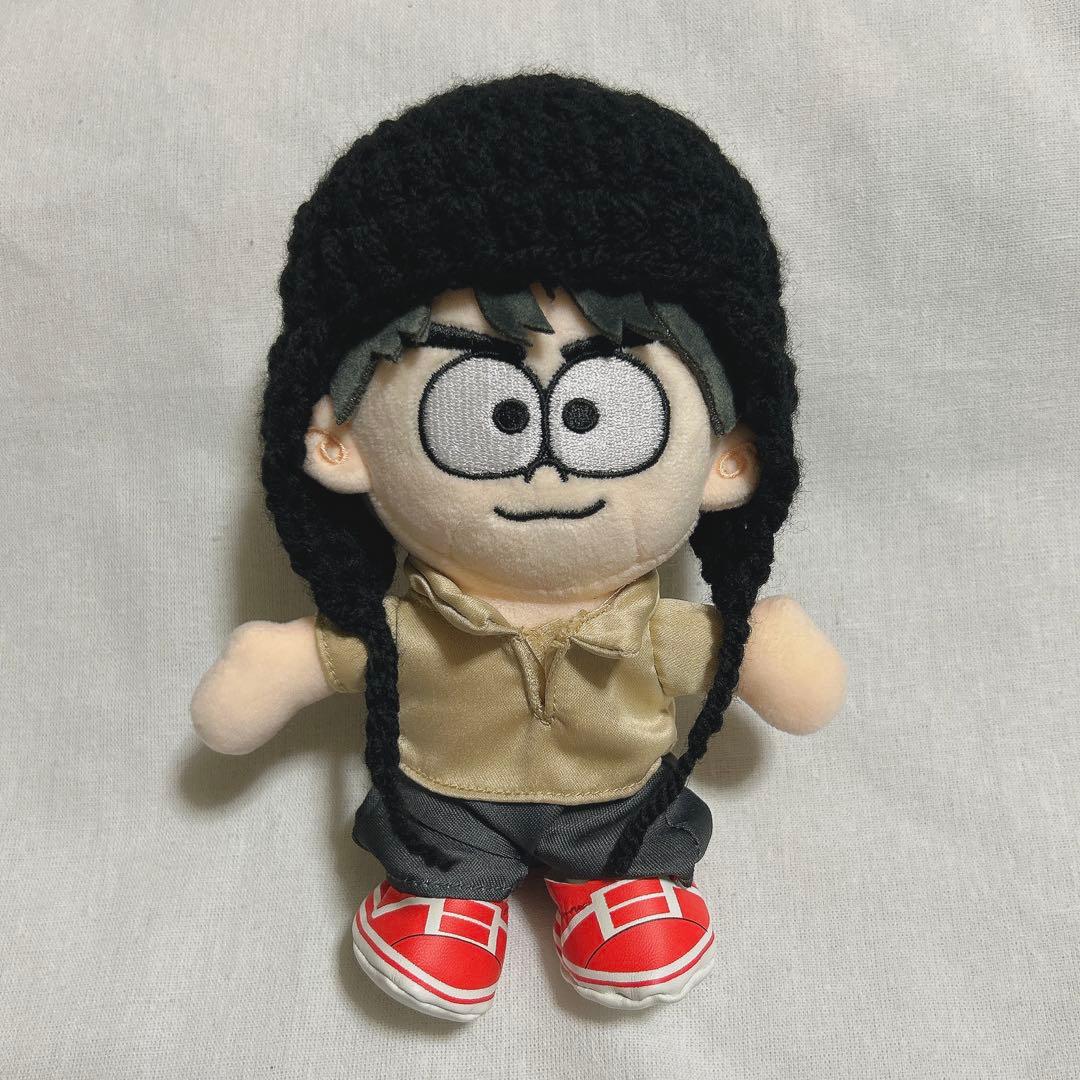 ぬい服 帽子 耳あて付きニット帽 ハンドメイド 編み物 佐藤勝利 - メルカリ