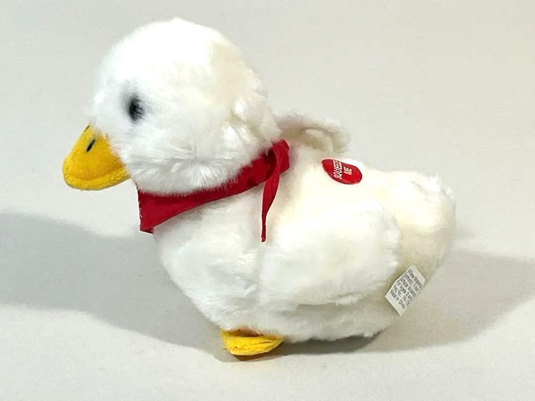 美品☆ぬいぐるみ アフラックダック(赤スカーフ) 第一生命ノベルティ