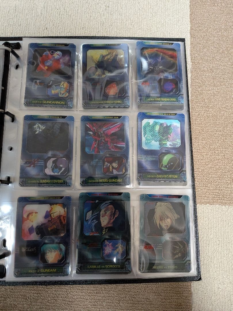 ガンダムカード260枚と COSMIC ERA FILE ラクス ハマーンセイラ - メルカリ