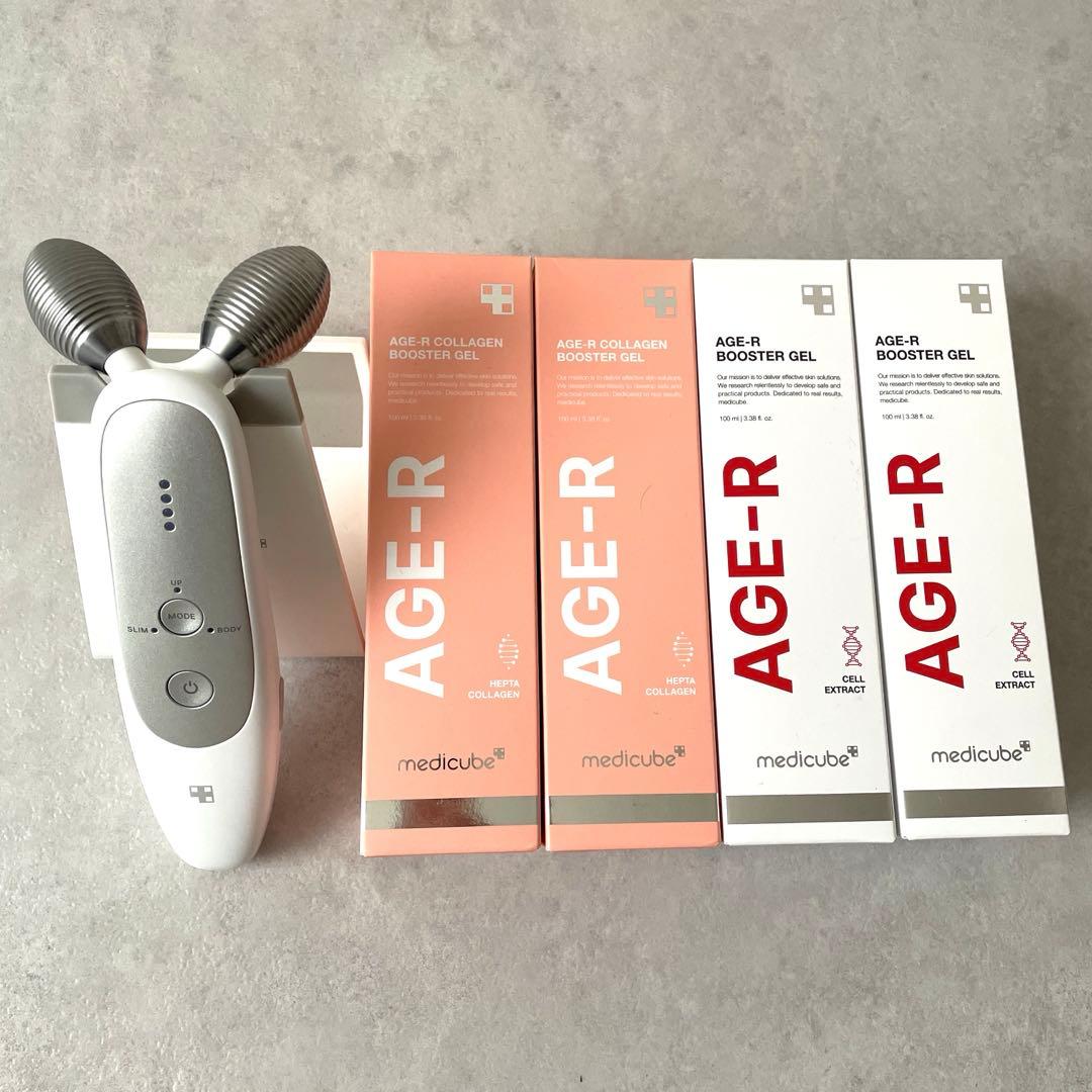 ボディ・フェイスケア medicube AGE-R DERMA EMS SHOT 楽天市場】【公式正品】AGE-R ボディショット（ メディキューブ