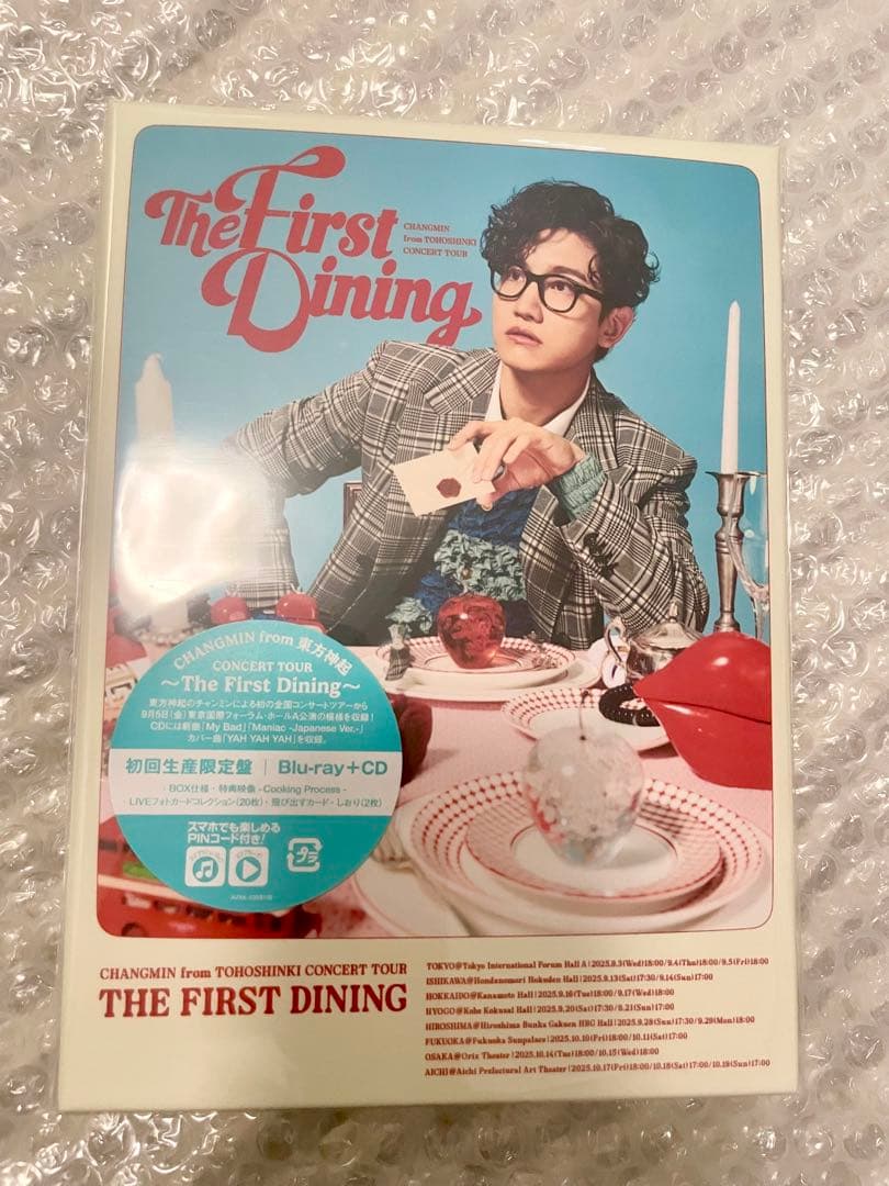 K-POP・アジア CHANGMIN THE FIRST DINING Blu-ray + CD Amazon.co.jp: CHANGMIN from 東方神起 CONCERT TOUR ～The First