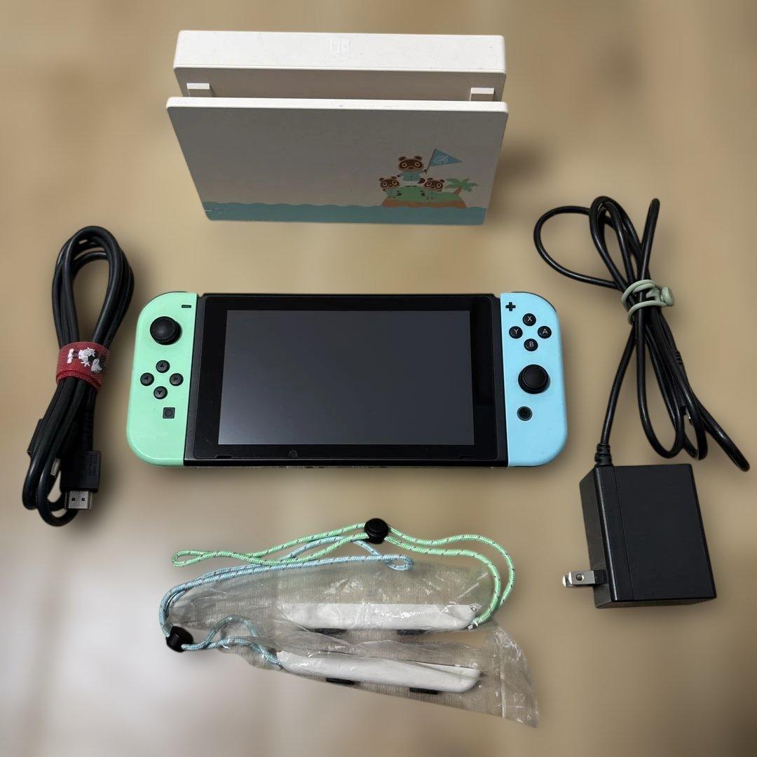 Nintendo Switch 本体　あつまれどうぶつの森（特別デザイン） Nintendo Switch あつまれ どうぶつの森｜セブンネットショッピング