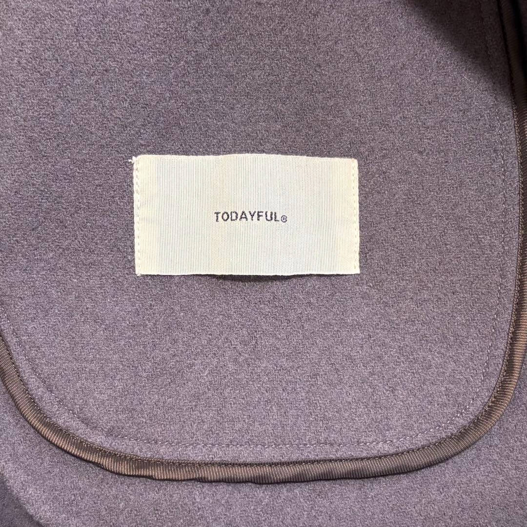 TODAYFUL WOOL SHIRT JACKET スカイブルー36サイズ - メルカリ