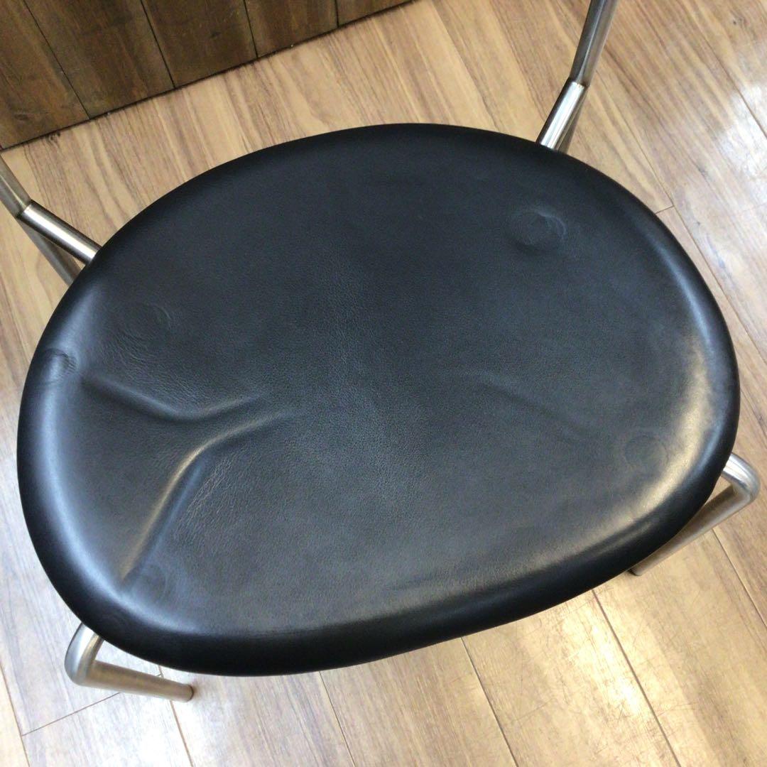 ②カールハンセン＆サン CH88P チェア オーク材 ブラックレザー 引取