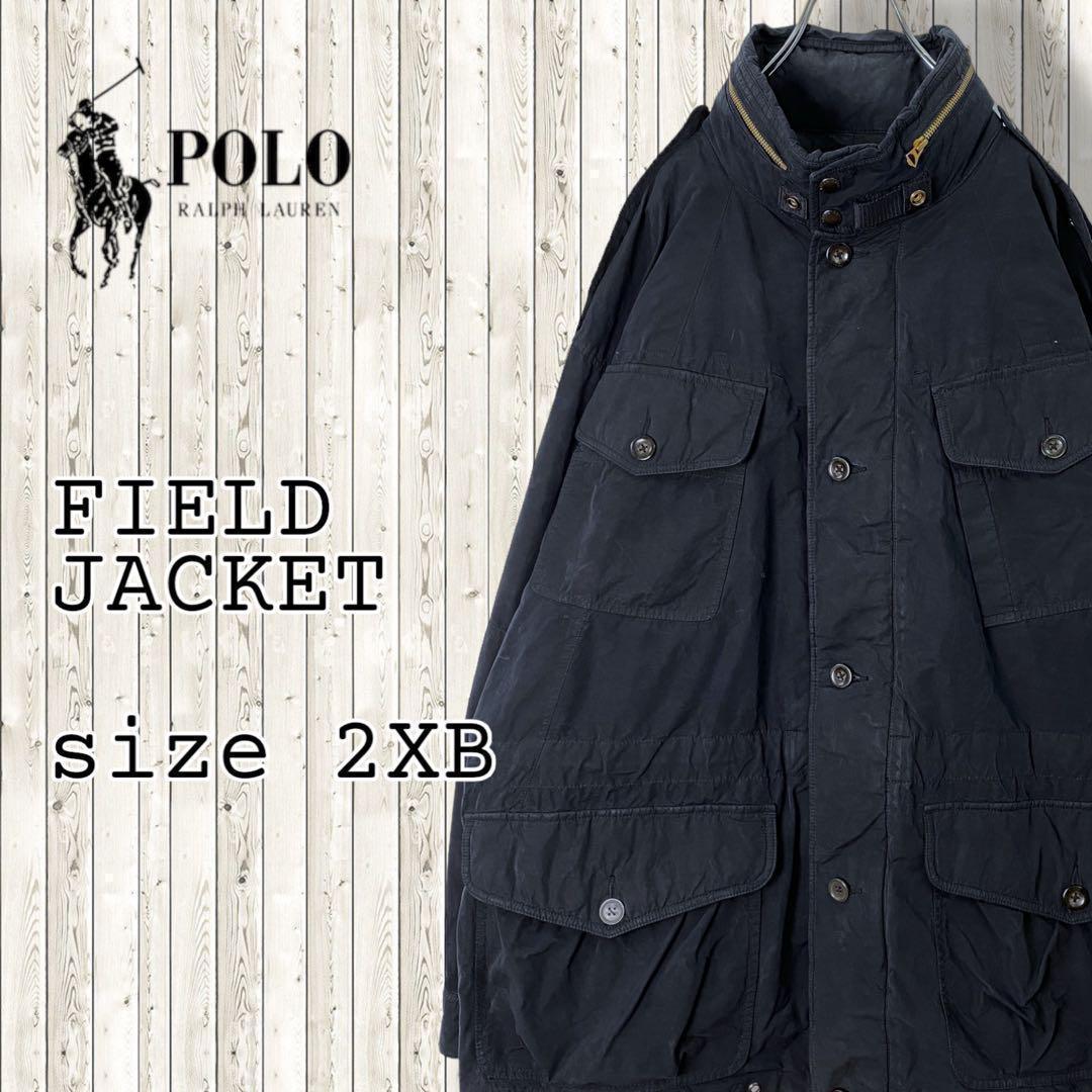 ポロラルフローレン ユーロ企画M-65フィールドジャケット ネイビー2XB
