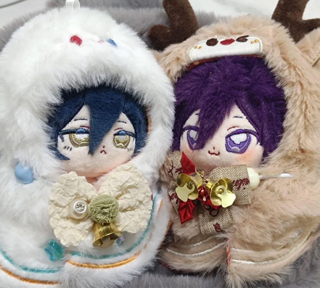 《紫髪紫目》激レア可愛い着せ替えぬいぐるみ《10cmぬいぐるみ》
