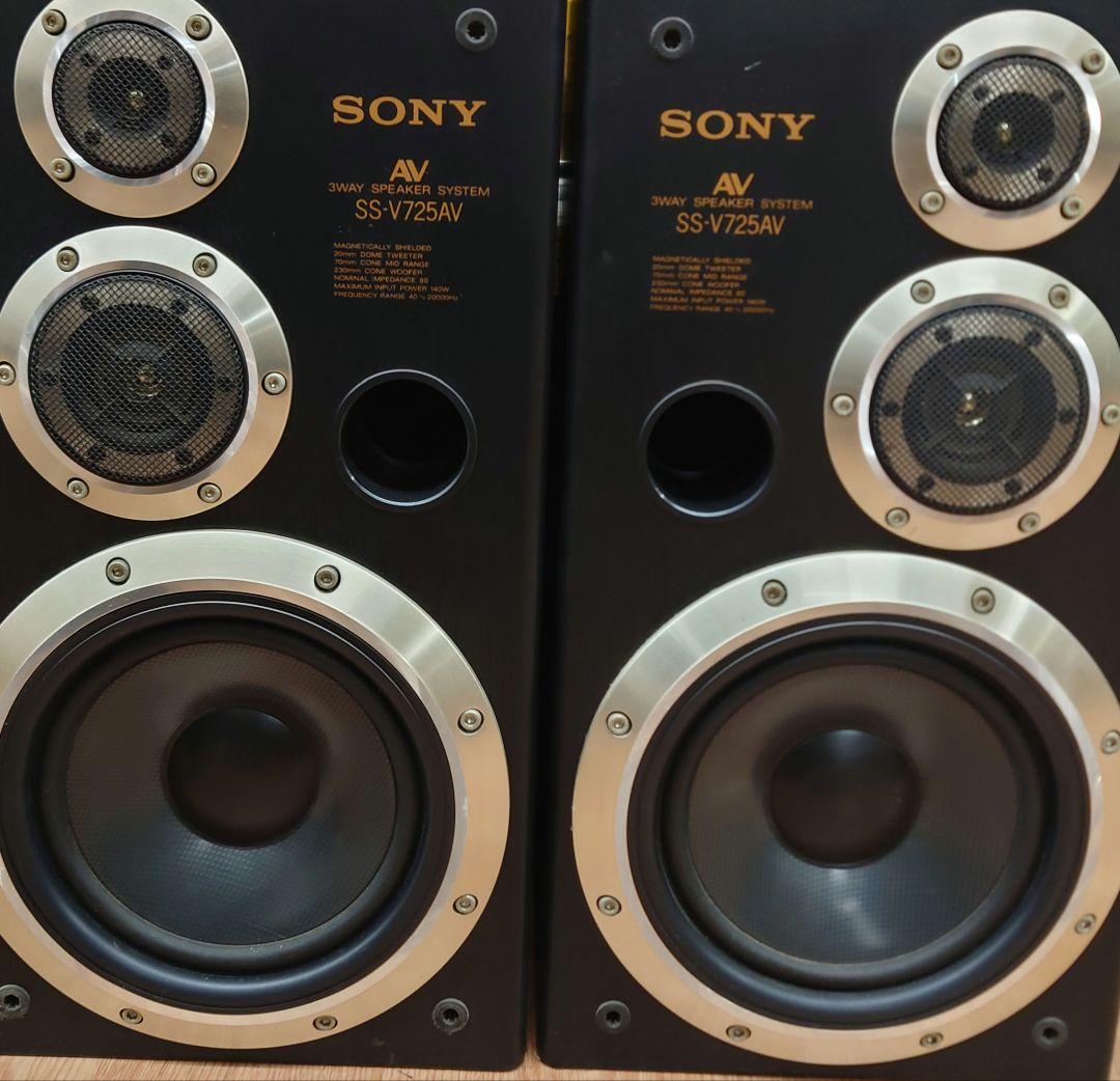 □SONY SS-V725AV 3ウェイスピーカーペア - メルカリ