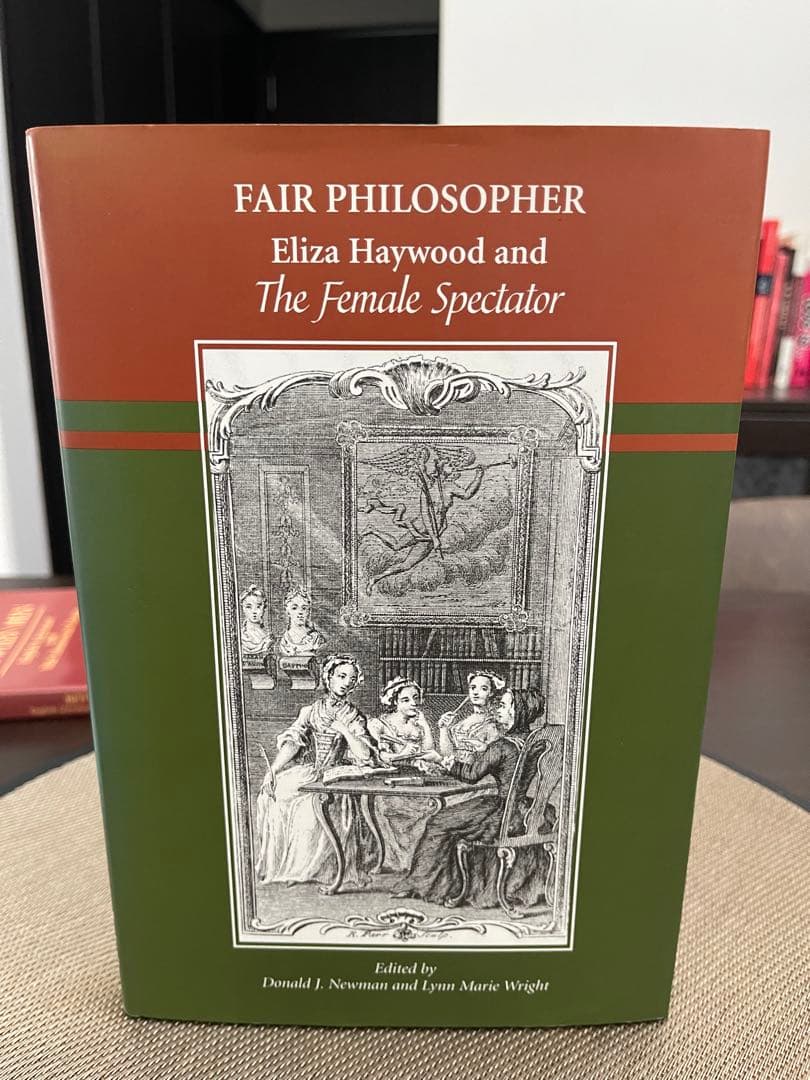 洋書 FAIR PHILOSOPHER Eliza Haywood ELIZA HAYWOOD (c 1693-1756) English poet, playwright,actress