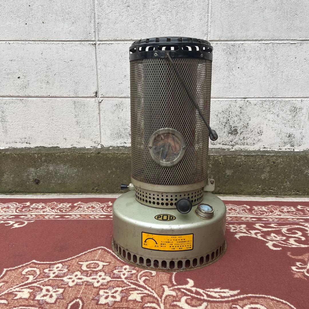 北欧スウェーデン製◾️POD 石油ストーブ 8K 暖房 ミリタリー