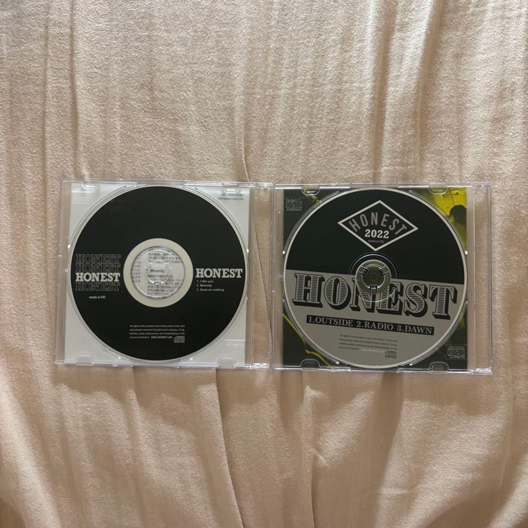 HONEST 1stデモ HONEST　2ndデモ 2022