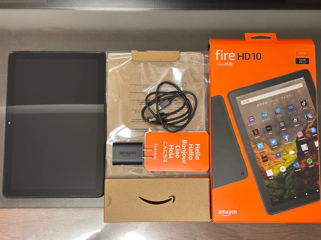 Amazon Fire HD 10 第11世代 32GB ブラック amazon（アマゾン） Fire HD 10 タブレット 10.1インチHDディスプレイ