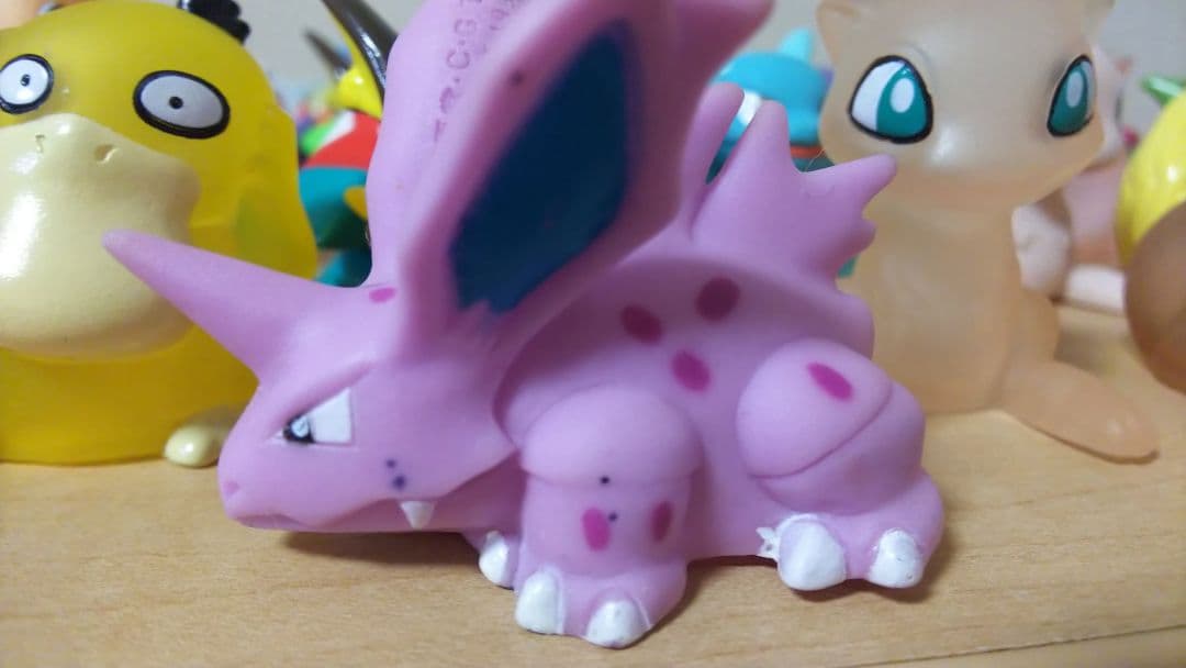 ポケモンキッズ ソフビ指人形 初代 クリア 他 - メルカリ